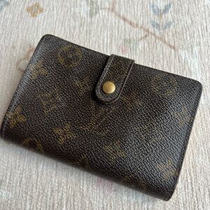 Louis Vuitton AUTHENTIC Monogram Port Feuille Vieonise French Purse Wallet